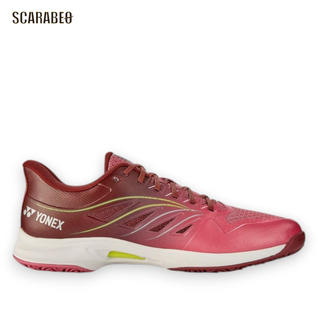 ヨネックス パワークッション エアラスダッシュ5GC テニスシューズ オムニ クレー コーラルレッド ワインレッド YONEX POWER CUSHION AERUSDASH 5 GC SHTAD5GC shtad5gc-514