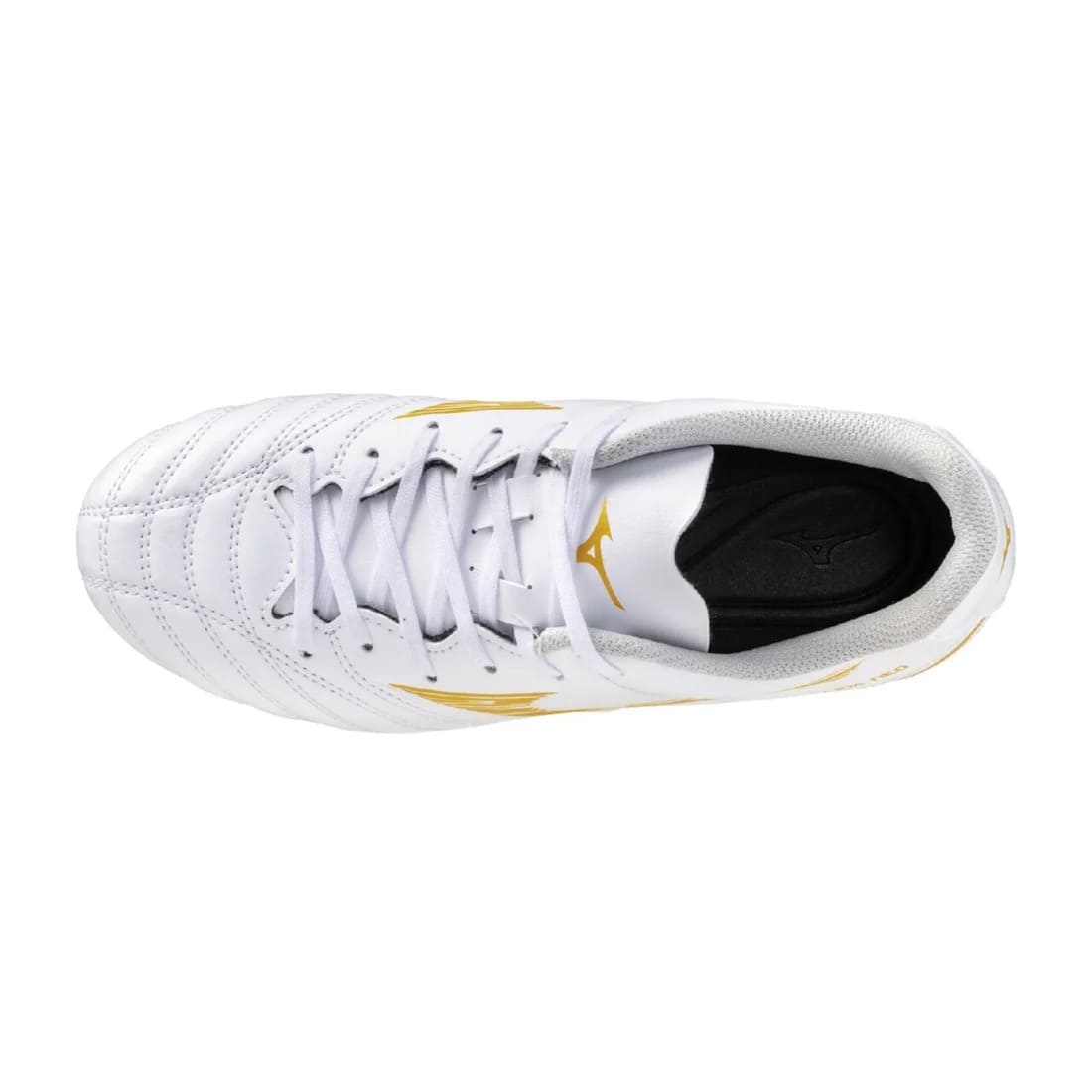 ミズノ モナルシーダ NEO 3 SELECT Jr AG ジュニア サッカースパイク 人工芝 ワイド 3E ホワイト ゴールド BRIGHT GOLD PACK P1GB262650 MIZUNO p1gb262650