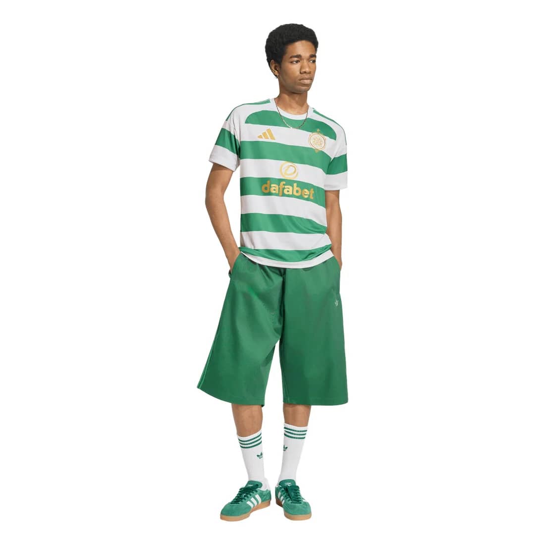 アディダス セルティック 26/27 ホーム レプリカ ユニフォーム 半袖 ホワイト JZ4755 adidas Celtic 2026-2027 レプリカシャツ ck418