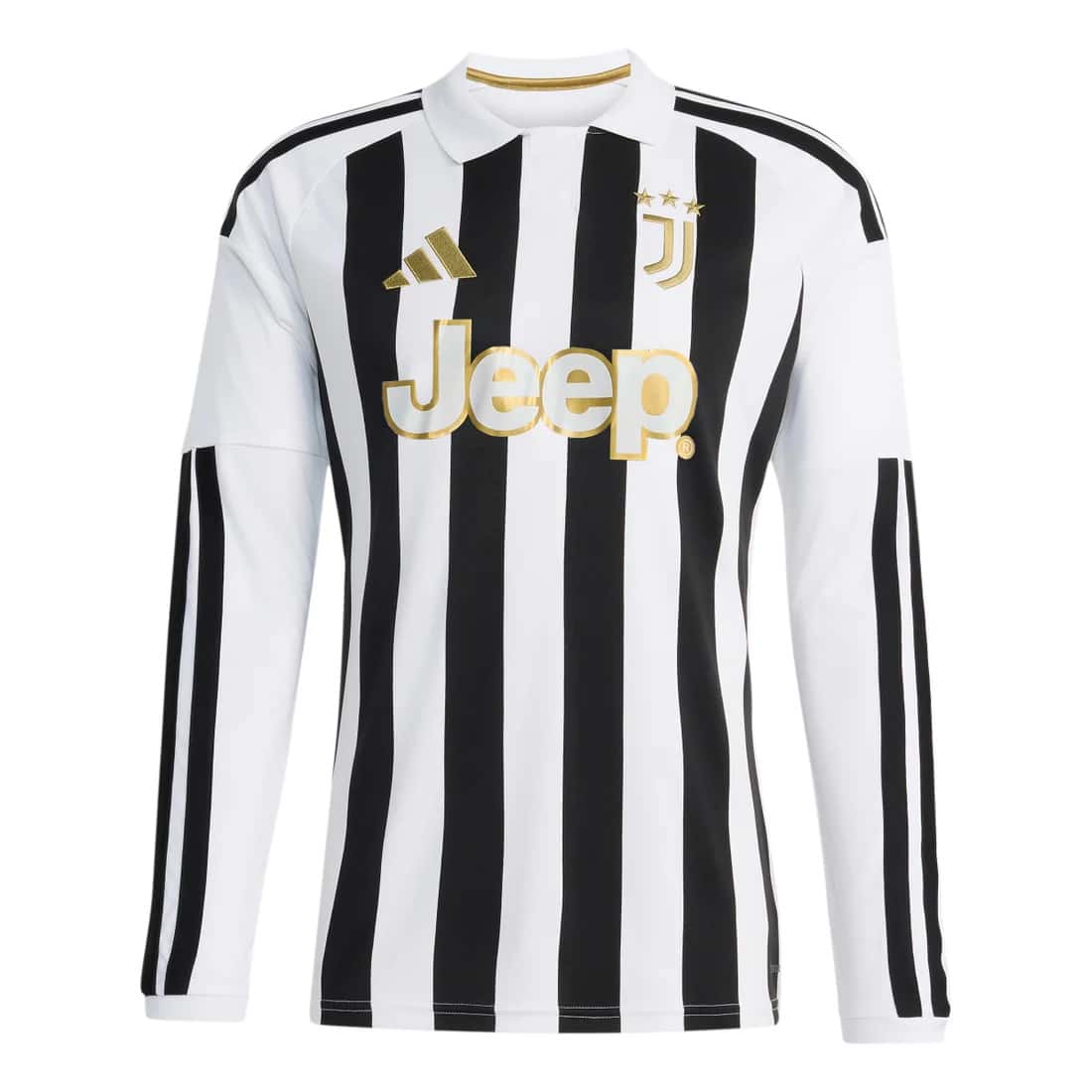 アディダス ユベントス 26/27 ホーム レプリカ ユニフォーム 長袖 ホワイト ブラック KC1316 adidas Juventus 2026-2027 レプリカシャツ cn696