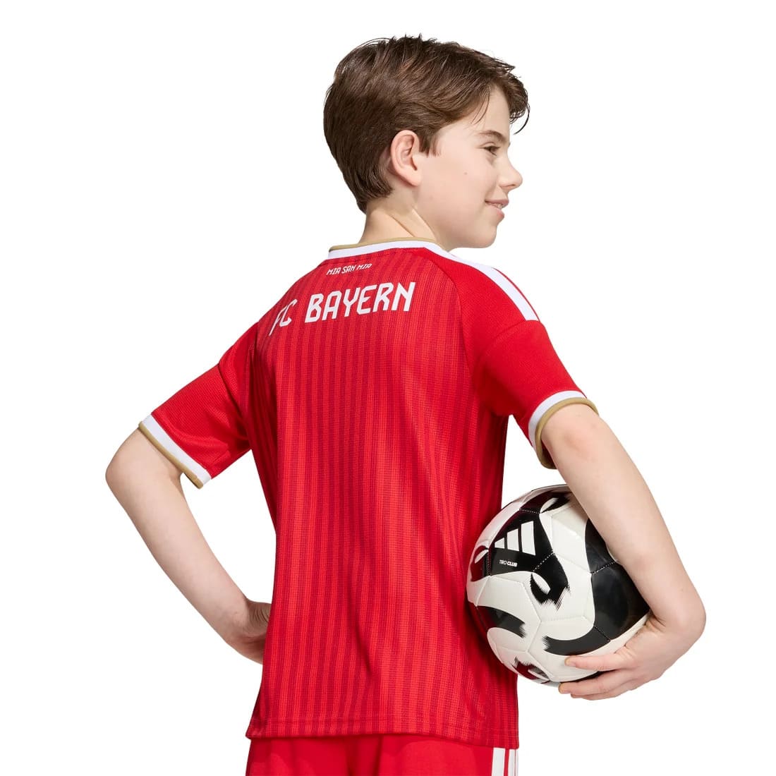 アディダス バイエルン ミュンヘン 26/27 ホーム レプリカ ユニフォーム ジュニア ベタースカーレット ホワイト JZ3098 adidas FC Bayern M?nchen 2026-2027 キッズ レプリカシャツ dg616
