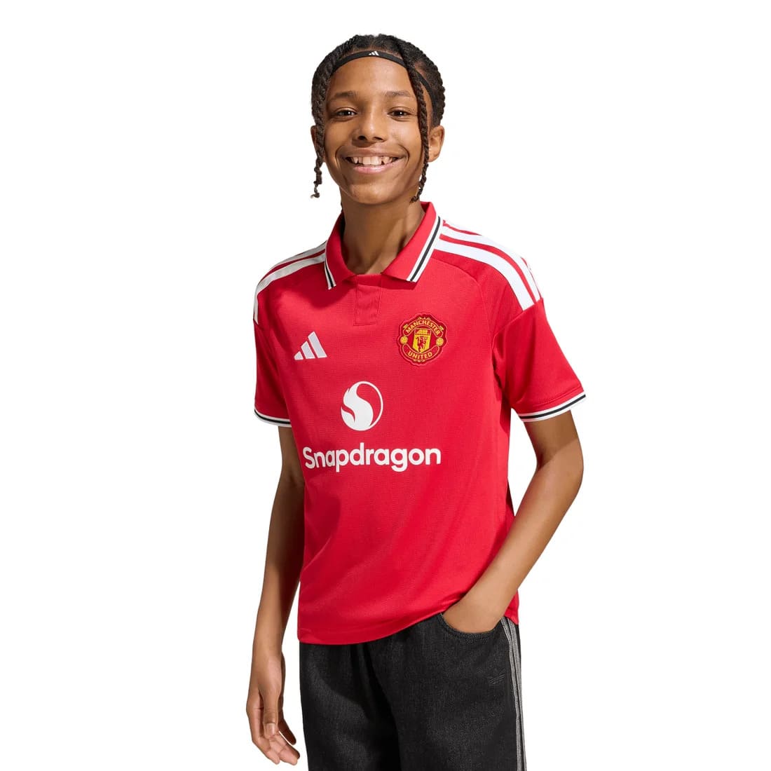 アディダス マンチェスター ユナイテッド 26/27 ホーム レプリカ ユニフォーム ジュニア MUFCレッド KC4796 adidas Manchester United 2026-2027 キッズ レプリカシャツ m5206-kc4796