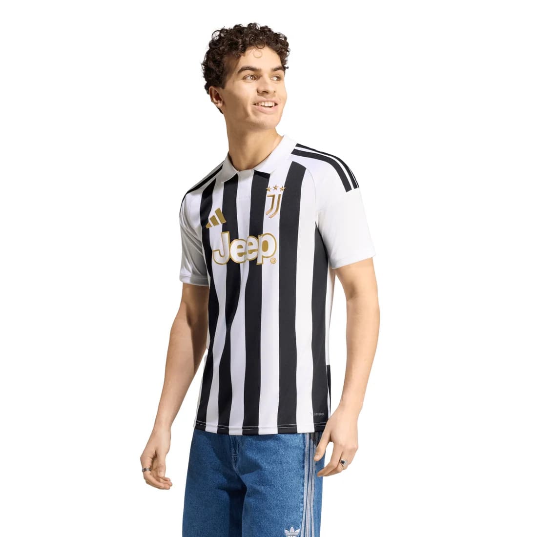 アディダス ユベントス 26/27 ホーム レプリカ ユニフォーム 半袖 ホワイト ブラック KC2285 adidas Juventus 2026-2027 レプリカゲームシャツ sd611-kc2285
