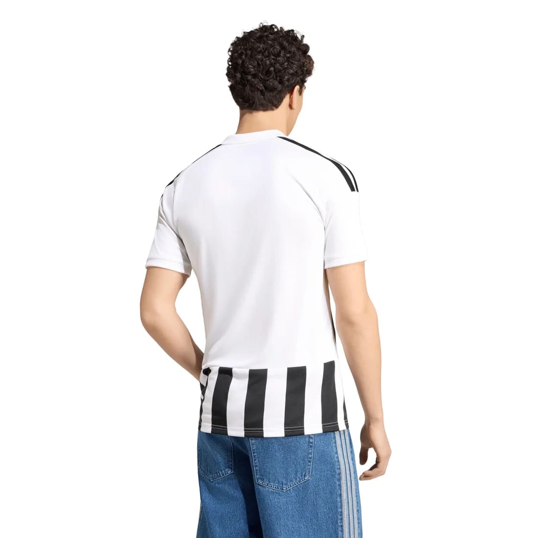 アディダス ユベントス 26/27 ホーム レプリカ ユニフォーム 半袖 ホワイト ブラック KC2285 adidas Juventus 2026-2027 レプリカゲームシャツ sd611-kc2285