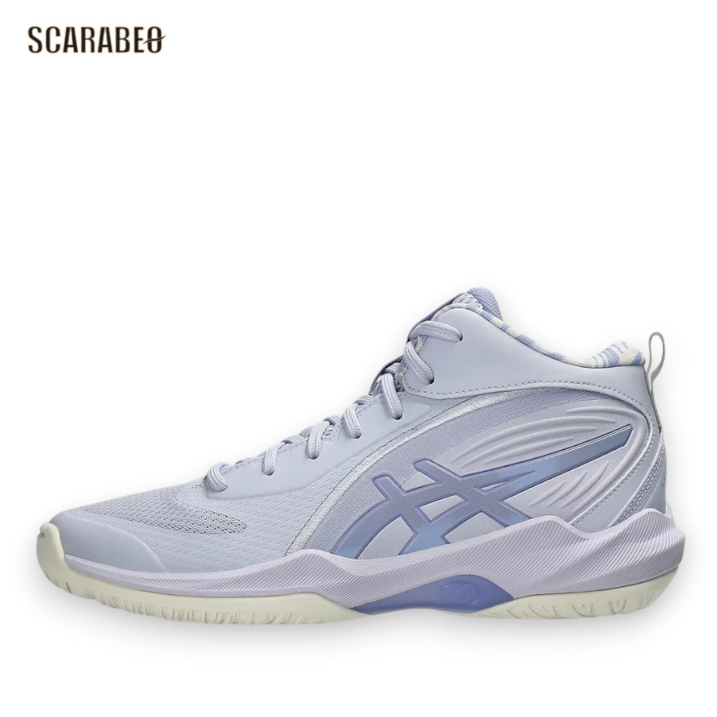 アシックス バスケットボールシューズ FLOWRUSH レディース バッシュ STANDARD L.A.コンフォート アーチサポート 軽量 asics Lilac Opal Bluebell 1063a122-400