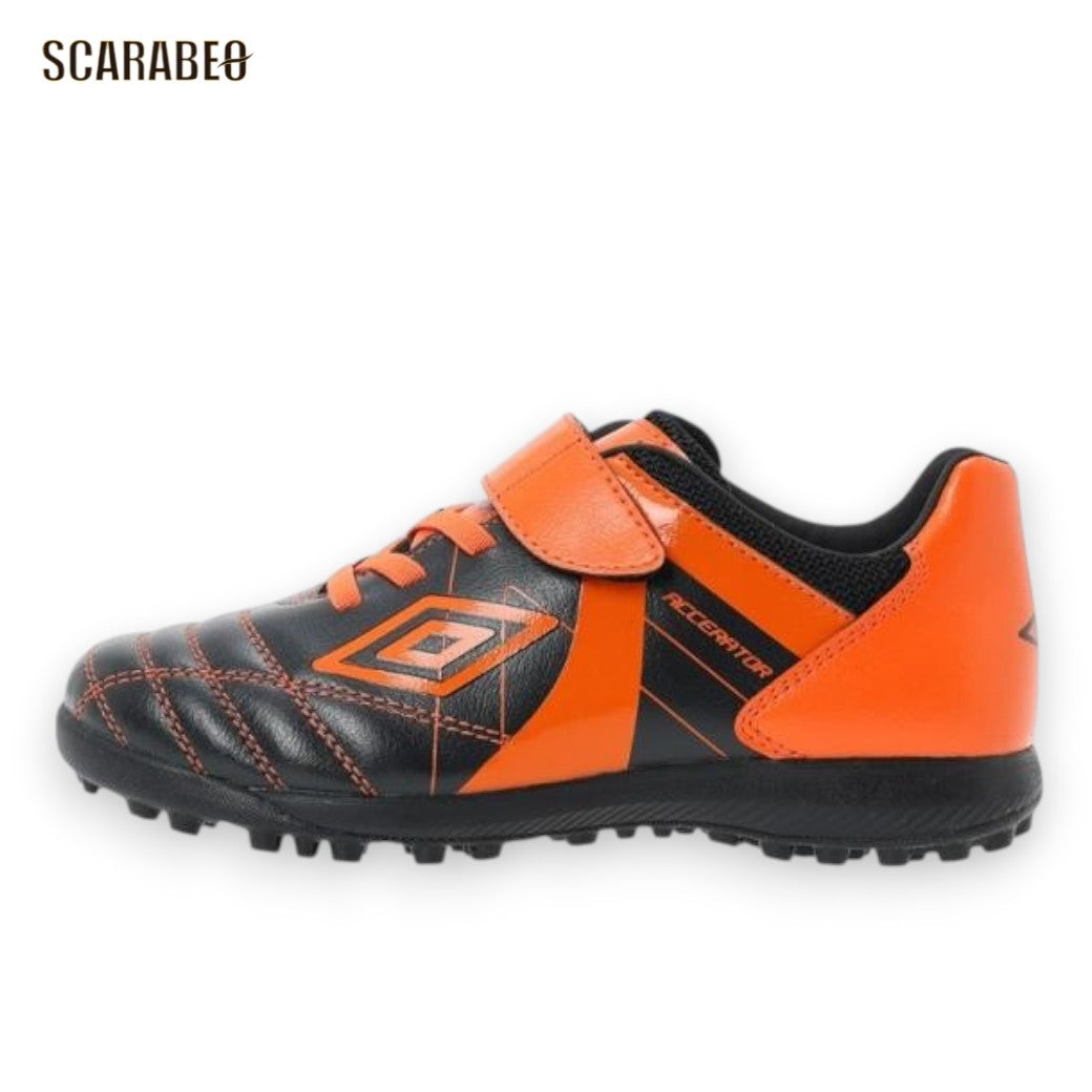 アンブロ アクセレイター SB JR WIDE ジュニア トレーニングシューズ UMBRO ACCERATOR ワイド 幅広 キッズ サッカー トレシュー ベルクロ マジックテープ 人工芝 土 uf6fcst2j