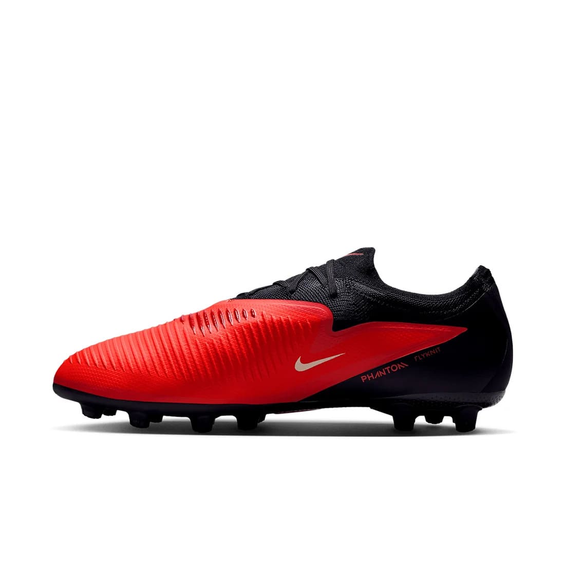 ナイキ ファントム 6 LOW プロ HG NIKE PHANTOM 6 PRO HG サッカースパイク 固定式 土グラウンド ハードグラウンド VNMSkin Flyknit Cyclone360 レッド ゴールド ブラック hq2316-600