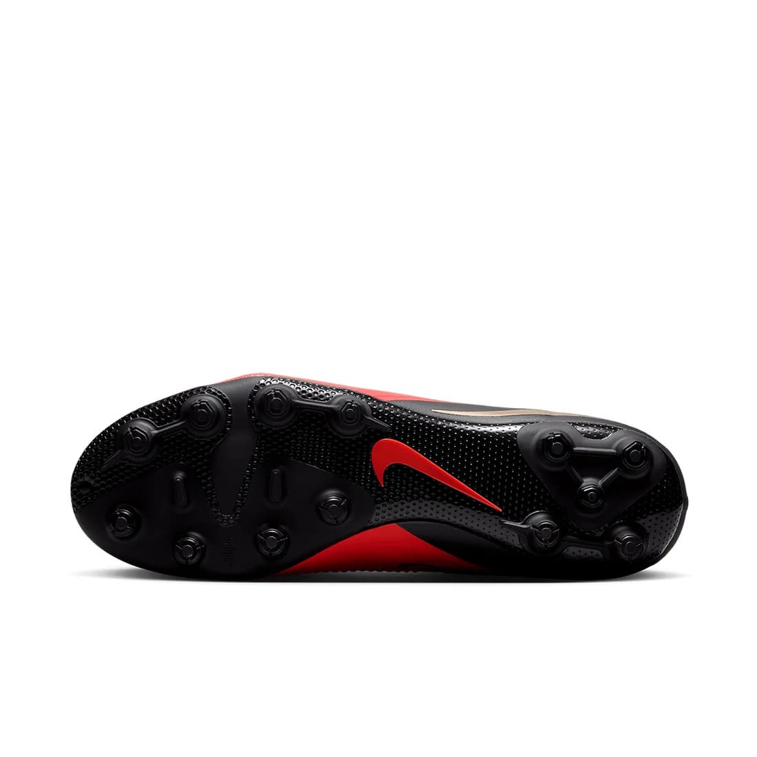 ナイキ ファントム 6 LOW プロ HG NIKE PHANTOM 6 PRO HG サッカースパイク 固定式 土グラウンド ハードグラウンド VNMSkin Flyknit Cyclone360 レッド ゴールド ブラック hq2316-600