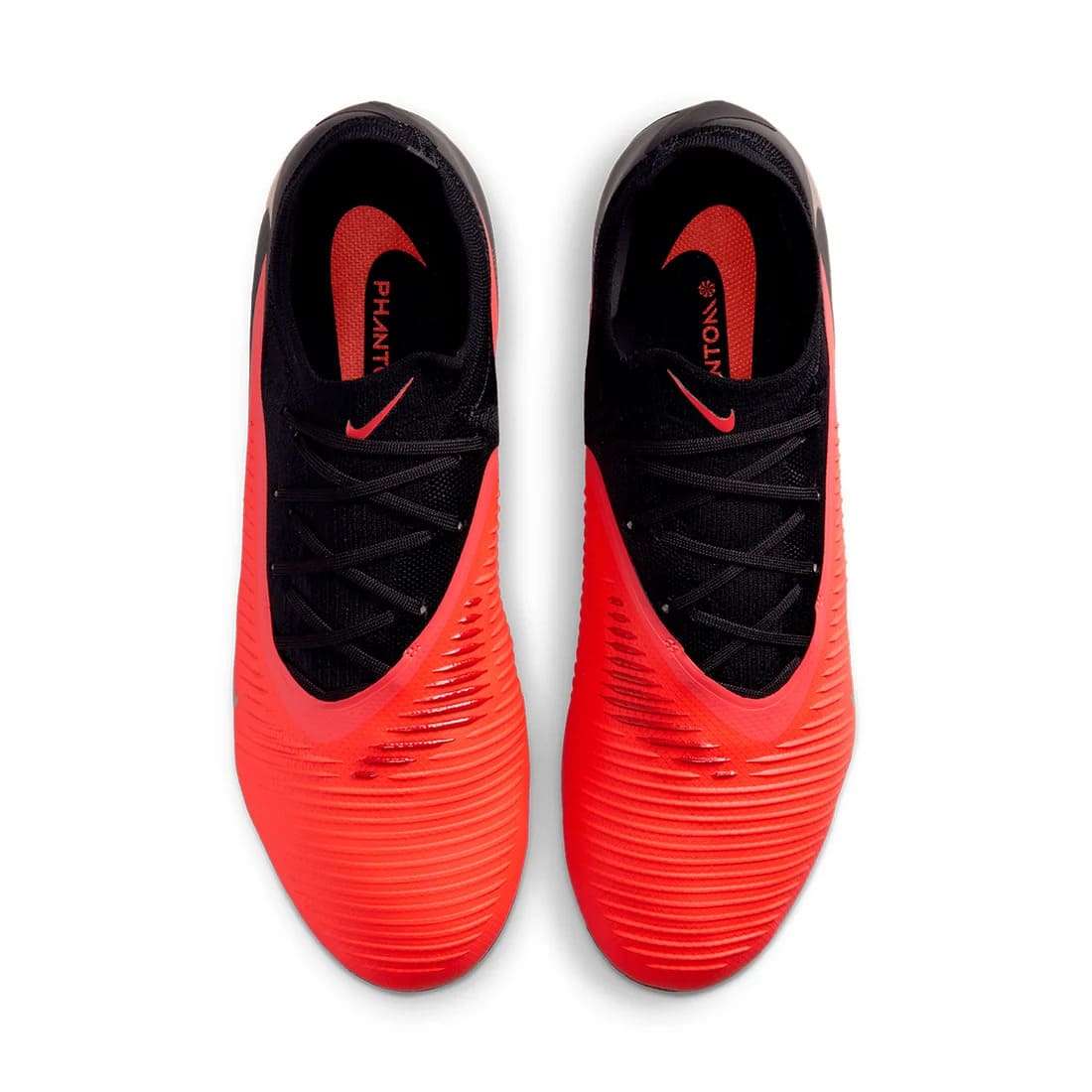 ナイキ ファントム 6 LOW プロ HG NIKE PHANTOM 6 PRO HG サッカースパイク 固定式 土グラウンド ハードグラウンド VNMSkin Flyknit Cyclone360 レッド ゴールド ブラック hq2316-600