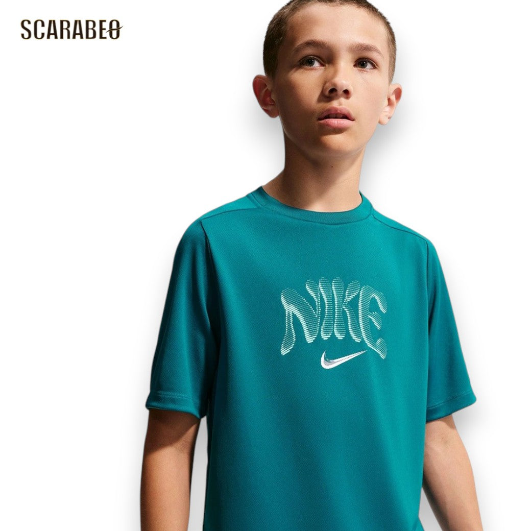 ナイキ YTH マルチ リフレッシュ S/S トップ IO0737-372 ジュニア 半袖 Tシャツ NIKE キッズ 子ども Dri-FIT スポーツウェア ブライトスプルース io0737-372