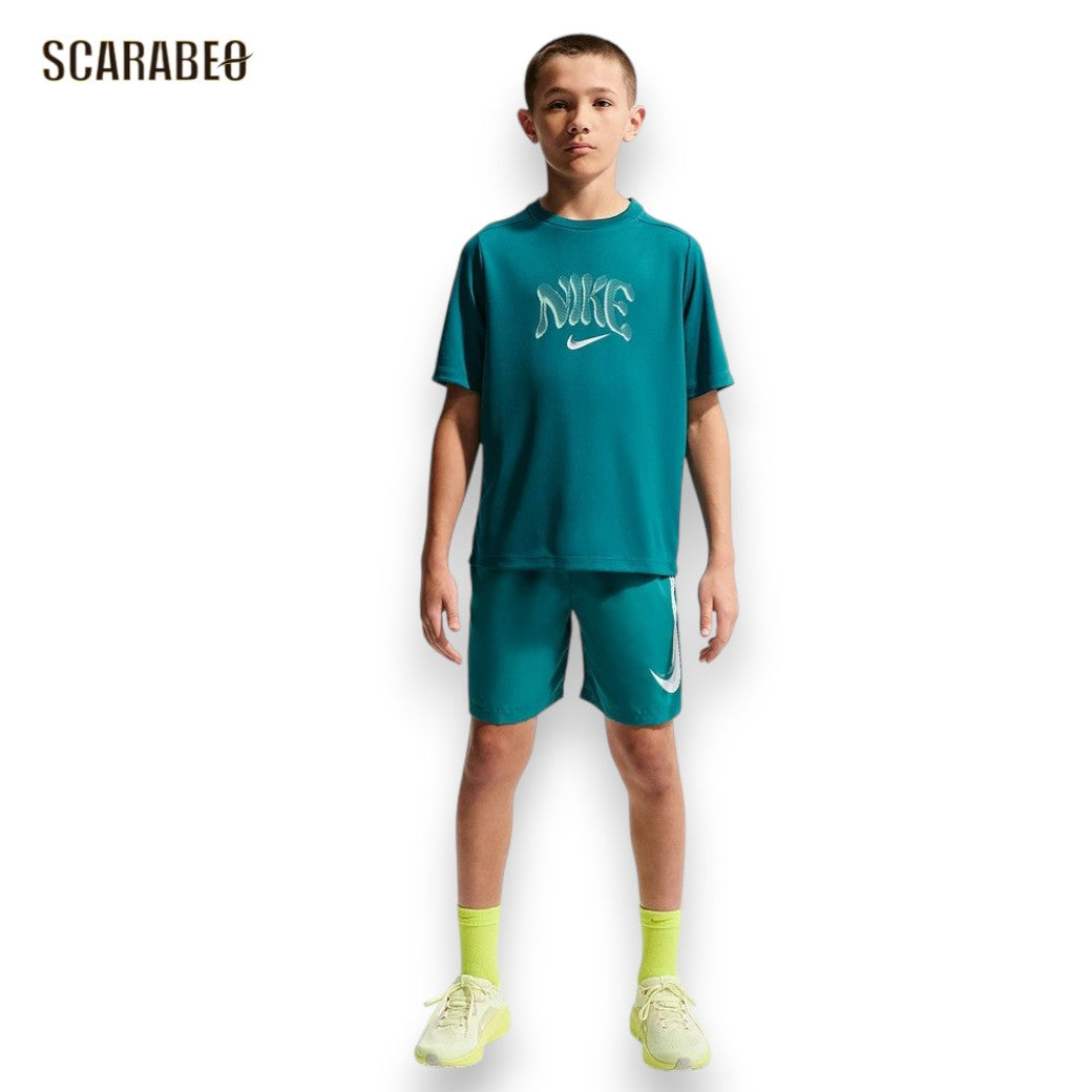 ナイキ YTH マルチ リフレッシュ S/S トップ IO0737-372 ジュニア 半袖 Tシャツ NIKE キッズ 子ども Dri-FIT スポーツウェア ブライトスプルース io0737-372