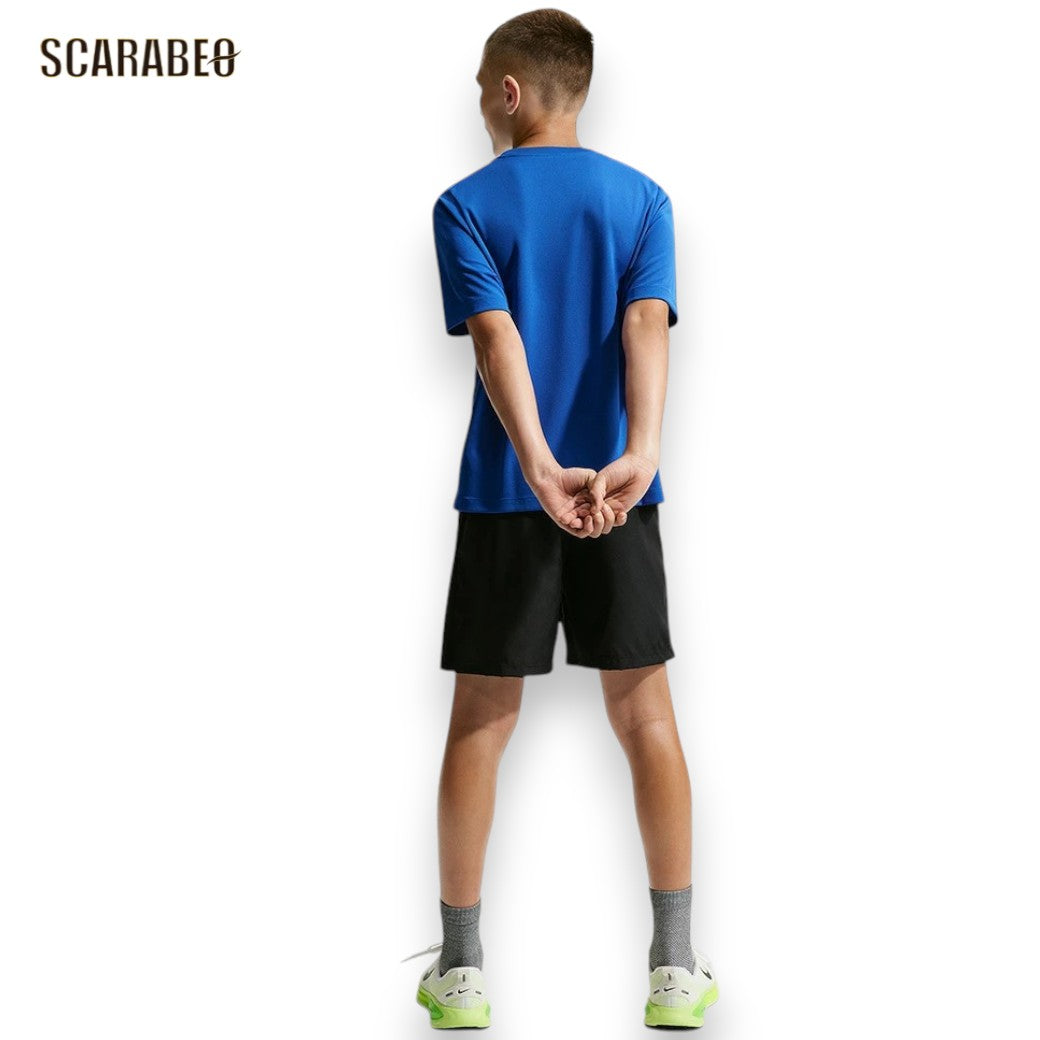 ナイキ YTH マルチ リフレッシュ S/S トップ IO0737-480 ジュニア 半袖 Tシャツ NIKE キッズ 子ども Dri-FIT スポーツウェア ブルー ゲームロイヤル io0737-480