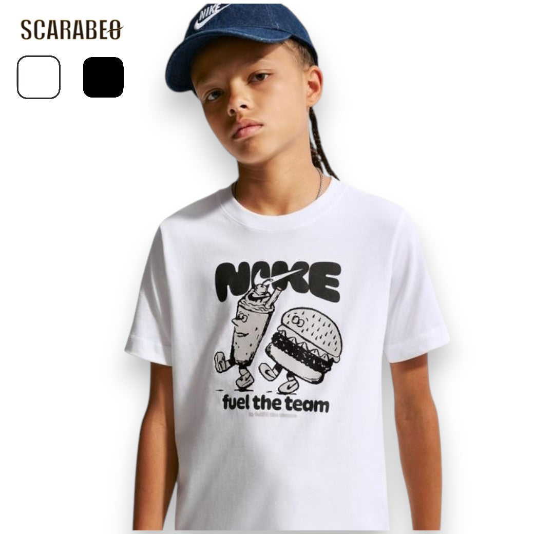 ナイキ ショートスリーブ Tシャツ メンズ 半袖 NIKE コットン カジュアル スポーツウェア ブラック ホワイト io2000