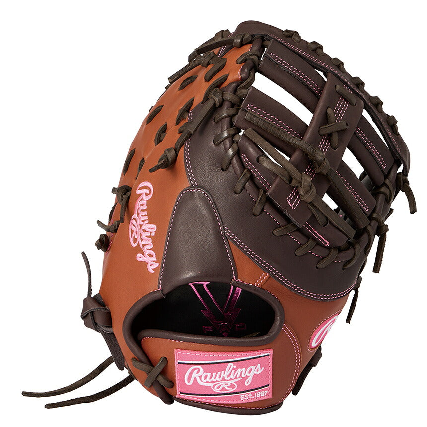ローリングス ソフトボール用 HOH DP COLORS キャッチャーミット 12インチ レディース 女子用 モカ ブラウン Rawlings HOH DPカラーズ 捕手用 グローブ gs6hdyz6