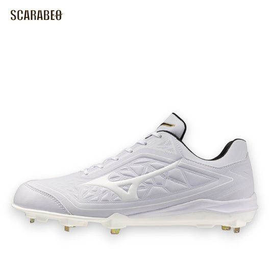 ミズノ クッションレボバディー CK 11GM262701 野球スパイク 白 超硬金具 3E ワイド MIZUNO 高校野球対応 金具スパイク クッションレボ バディー 11gm262701