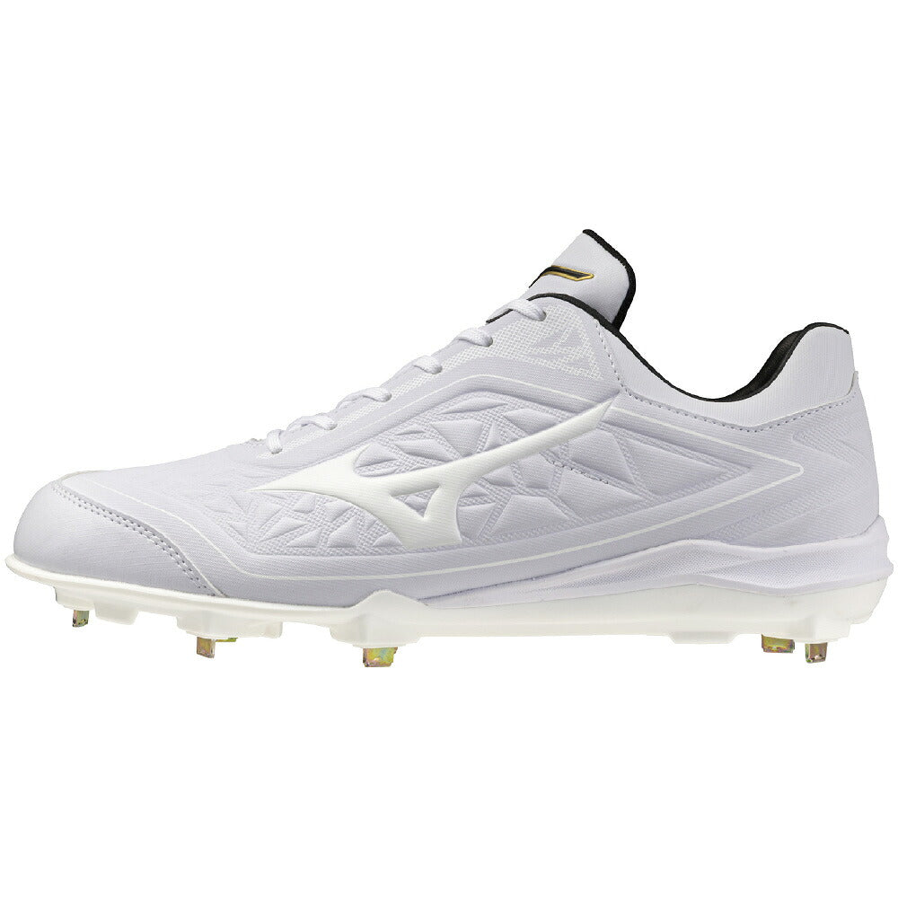 ミズノ クッションレボバディー CK 11GM262701 野球スパイク 白 超硬金具 3E ワイド MIZUNO 高校野球対応 金具スパイク クッションレボ バディー 11gm262701