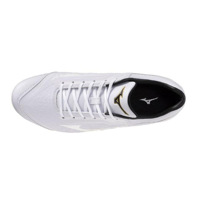 ミズノ クッションレボバディー CK 11GM262701 野球スパイク 白 超硬金具 3E ワイド MIZUNO 高校野球対応 金具スパイク クッションレボ バディー 11gm262701