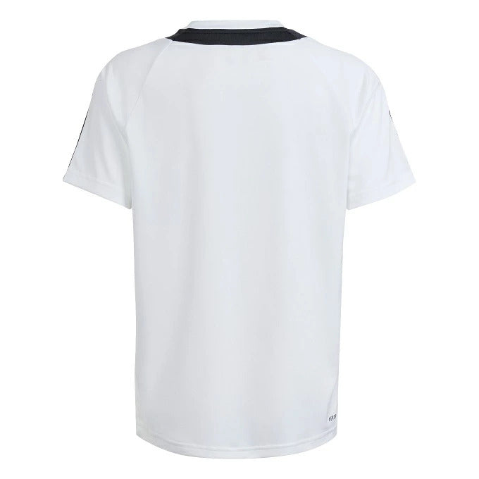 アディダスadidasセレーノAEROREADYジャージーKNX36IS0333ジュニアキッズ半袖Tシャツサッカー練習着吸汗速乾ホワイトブラックknx36