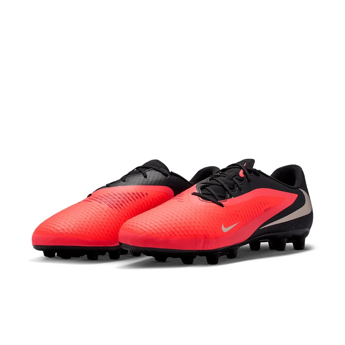 ナイキNIKEファントム6LOWアカデミーHGサッカースパイクメンズ固い土ファントム6レッドゴールドブラックNikeSkin固定式hq2318-600