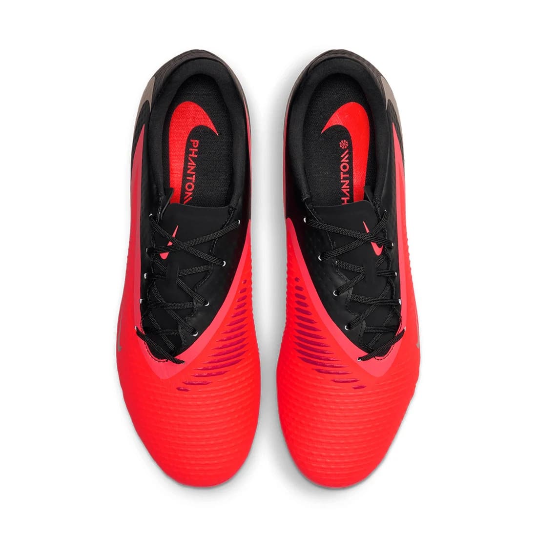 ナイキNIKEファントム6LOWアカデミーHGサッカースパイクメンズ固い土ファントム6レッドゴールドブラックNikeSkin固定式hq2318-600