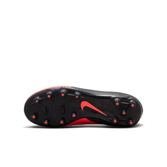 ナイキNIKEジュニアファントム6LOWアカデミーHGサッカースパイクキッズ子供固い土少年サッカーNikeSkinレッドブラックhq2046-600