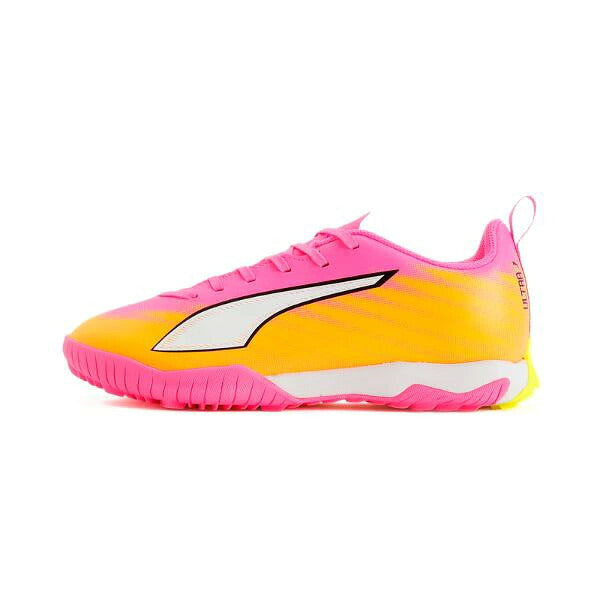 プーマPUMAウルトラ6プレイTT+MIDジュニアサッカートレーニングシューズ109058-05ターフトレシュー人工芝土ピンク109058-05
