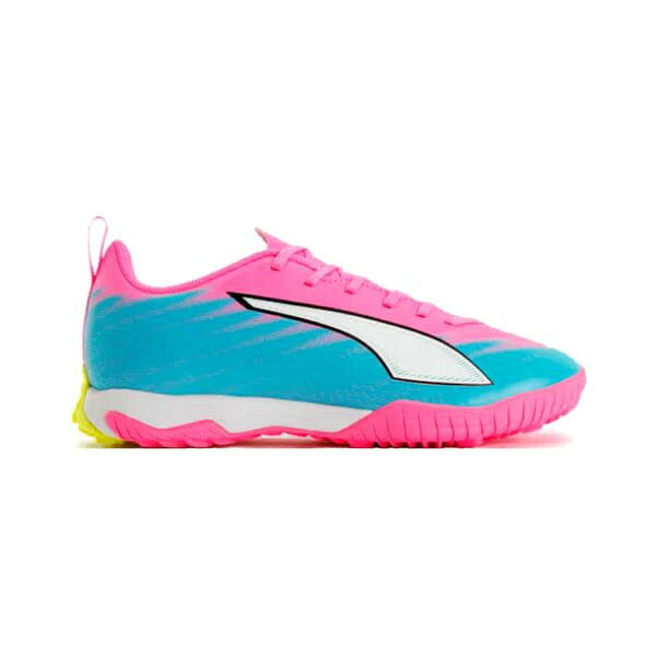 プーマPUMAウルトラ6プレイTT+MIDジュニアサッカートレーニングシューズ109058-05ターフトレシュー人工芝土ピンク109058-05
