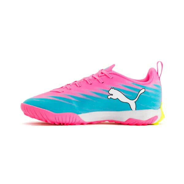 プーマPUMAウルトラ6プレイTT+MIDジュニアサッカートレーニングシューズ109058-05ターフトレシュー人工芝土ピンク109058-05