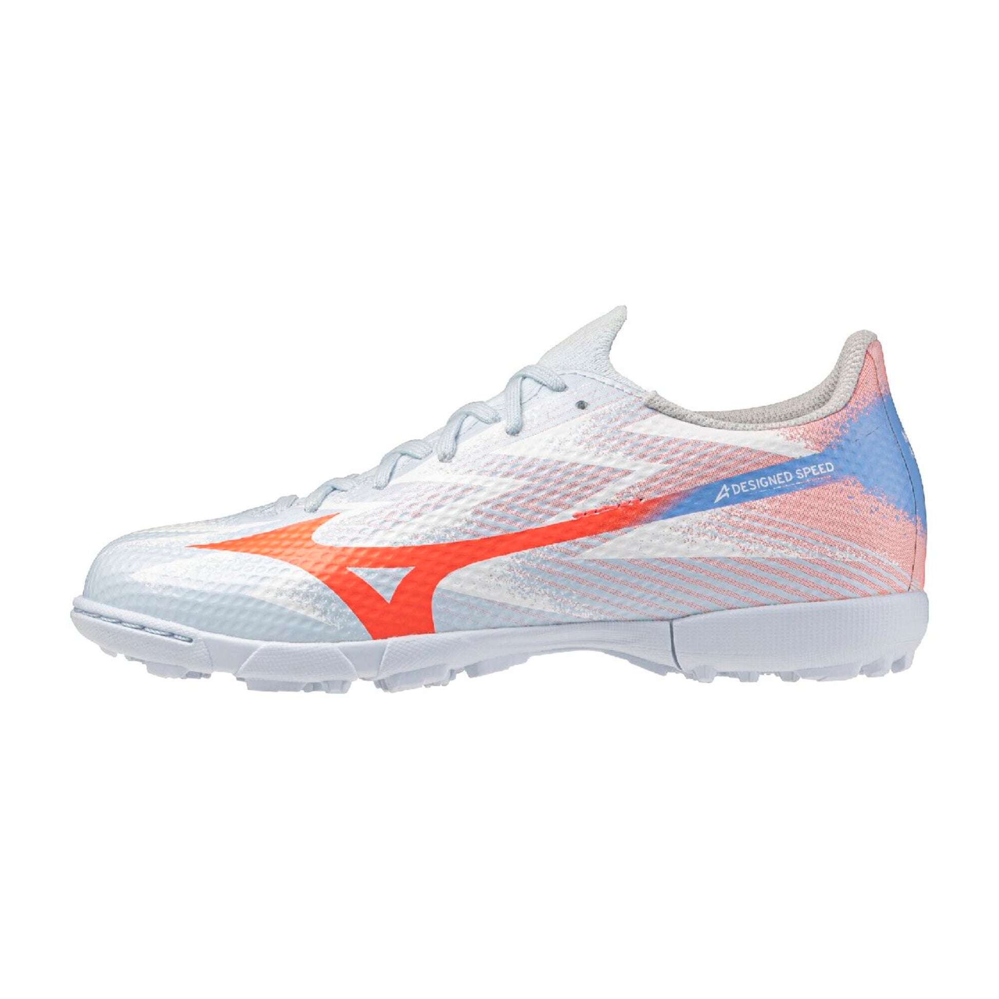 ミズノMIZUNOミズノアルファ3SELECTJrASジュニアサッカートレーニングシューズワイドトレシューブルーオレンジキッズp1ge266522
