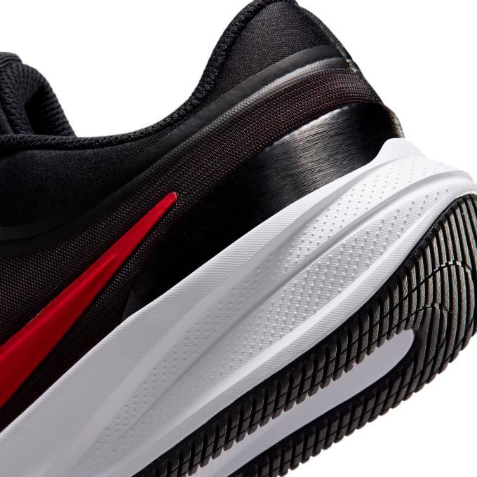 ナイキNIKEスターランナー5GSジュニアランニングシューズスニーカーキッズ子供22.5-25cmブラックレッドひも靴hf7004-014