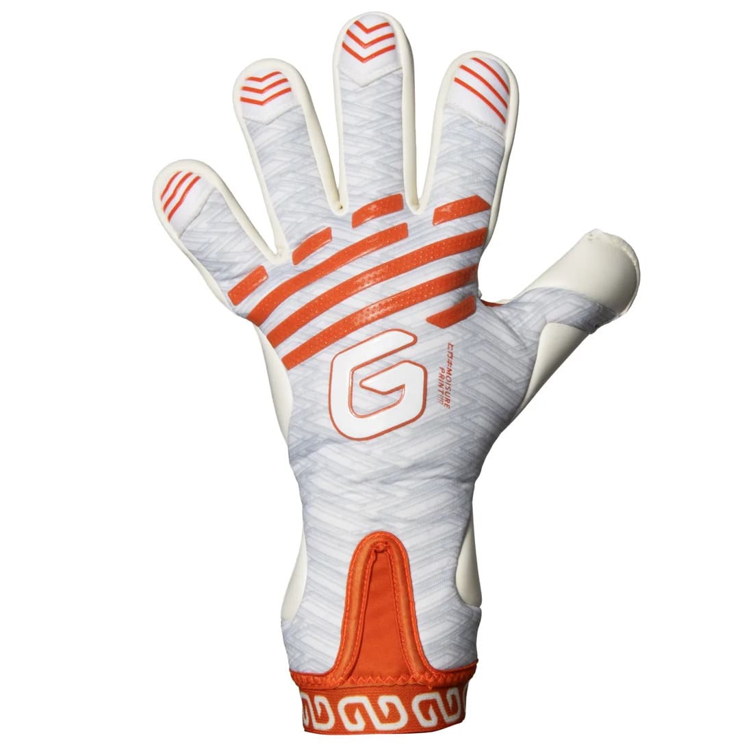 ガビックGAViCマトゥーイノベーティブクロウトGKグローブキーパーグローブサッカーストラップレスホワイトオレンジ高グリップgc3024-whlcor