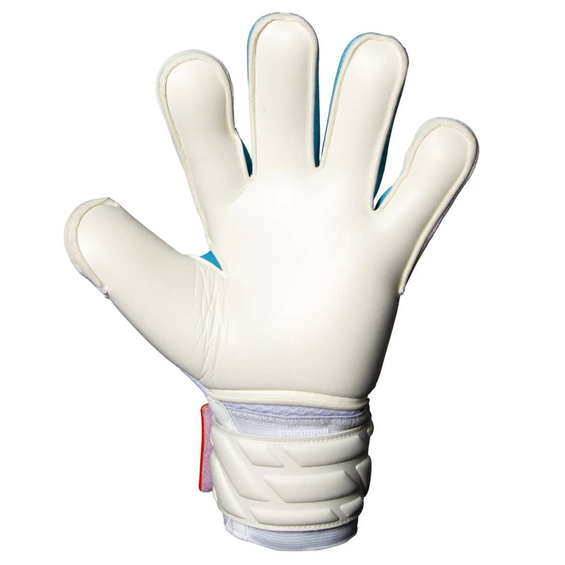 ガビックGAViCマトゥーフラットプロGKグローブキーパーグローブサッカーフラットカット高グリップホワイトブルーオレンジgc3028-whds