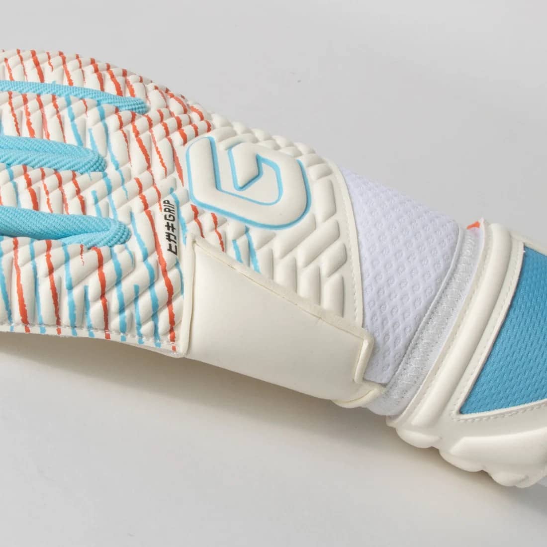 ガビックGAViCマトゥーフラットプロGKグローブキーパーグローブサッカーフラットカット高グリップホワイトブルーオレンジgc3028-whds