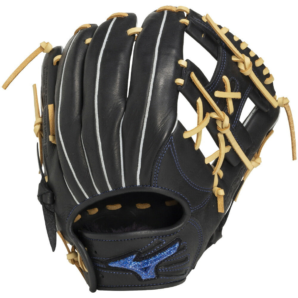 ミズノMIZUNOウィルドライブブルーソフトボールグローブオールラウンド用サイズ9WILLDRIVEBLUE一般グラブ天然皮革1ajgs35700