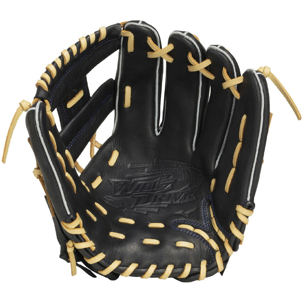 ミズノMIZUNOウィルドライブブルーソフトボールグローブオールラウンド用サイズ9WILLDRIVEBLUE一般グラブ天然皮革1ajgs35700