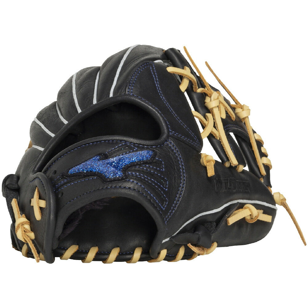 ミズノMIZUNOウィルドライブブルーソフトボールグローブオールラウンド用サイズ9WILLDRIVEBLUE一般グラブ天然皮革1ajgs35700