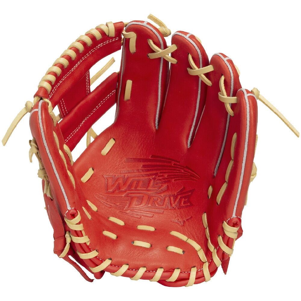ミズノMIZUNOウィルドライブレッドジュニア軟式グローブオールラウンド用サイズM少年野球WILLDRIVEREDブラックラディッシュ1ajgy35610
