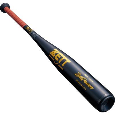 ゼットZETTゼットパワー中学硬式バット金属製超々ジュラルミンTZ80083cm870g84cm880gブラック×イエローゴールド日本製bat216-1953