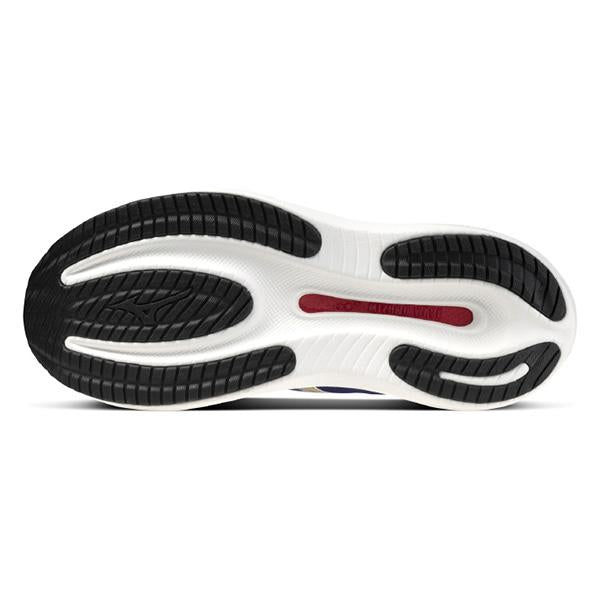 ミズノMIZUNOメンズランニングシューズウエーブライダー30SWWAVERIDER30J1GM2621544E幅広ネイビーホワイトオレンジジョギングマラソンj1gm262154