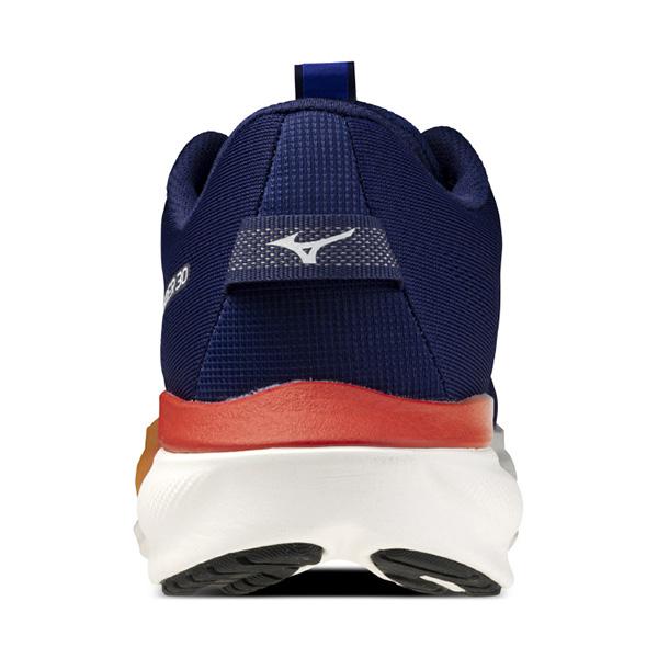 ミズノMIZUNOメンズランニングシューズウエーブライダー30SWWAVERIDER30J1GM2621544E幅広ネイビーホワイトオレンジジョギングマラソンj1gm262154