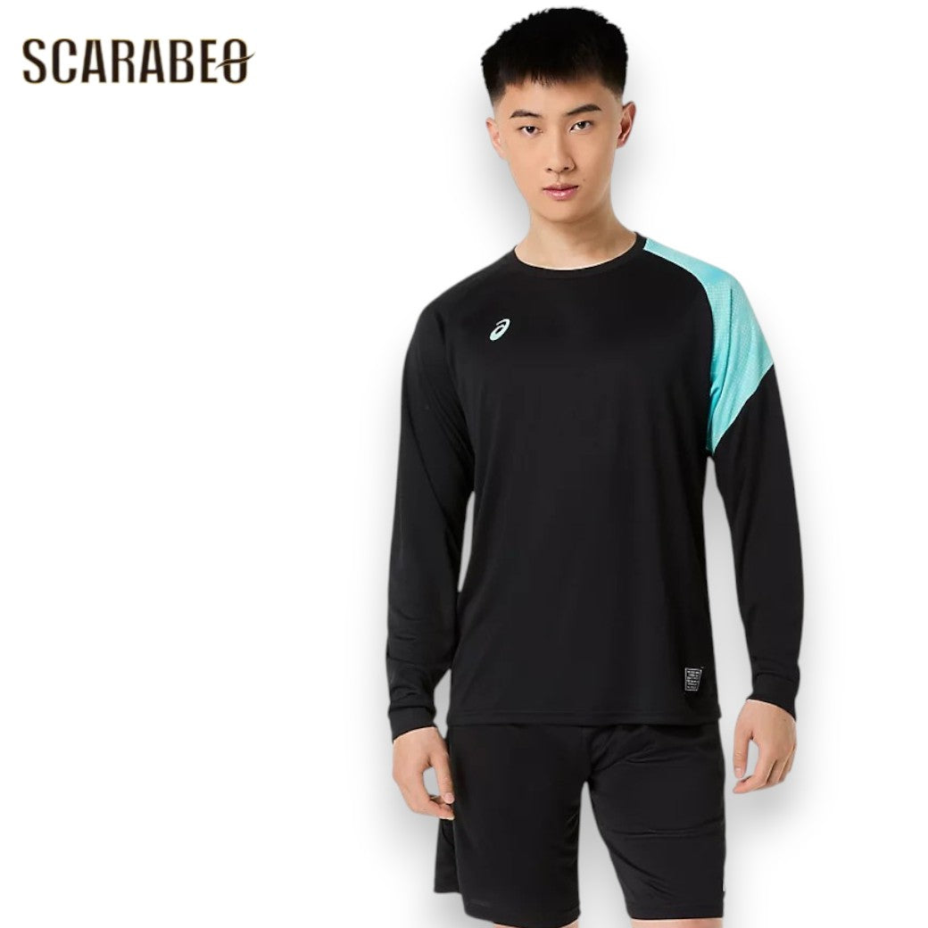 アシックスドライ長袖シャツメンズレディース吸汗速乾グラフィックTシャツスポーツウェアトレーニングランニング全4色2033c188