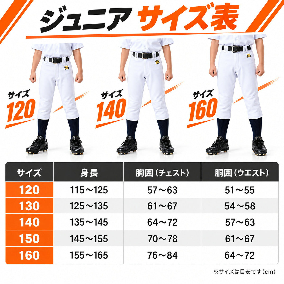 ゼットZETTジュニア用ヒザ2重補強レギュラーパンツBU2282P野球ユニフォームパンツ練習着キッズ少年野球ホワイト1100ストレッチ防汚120130140150160bu2282p