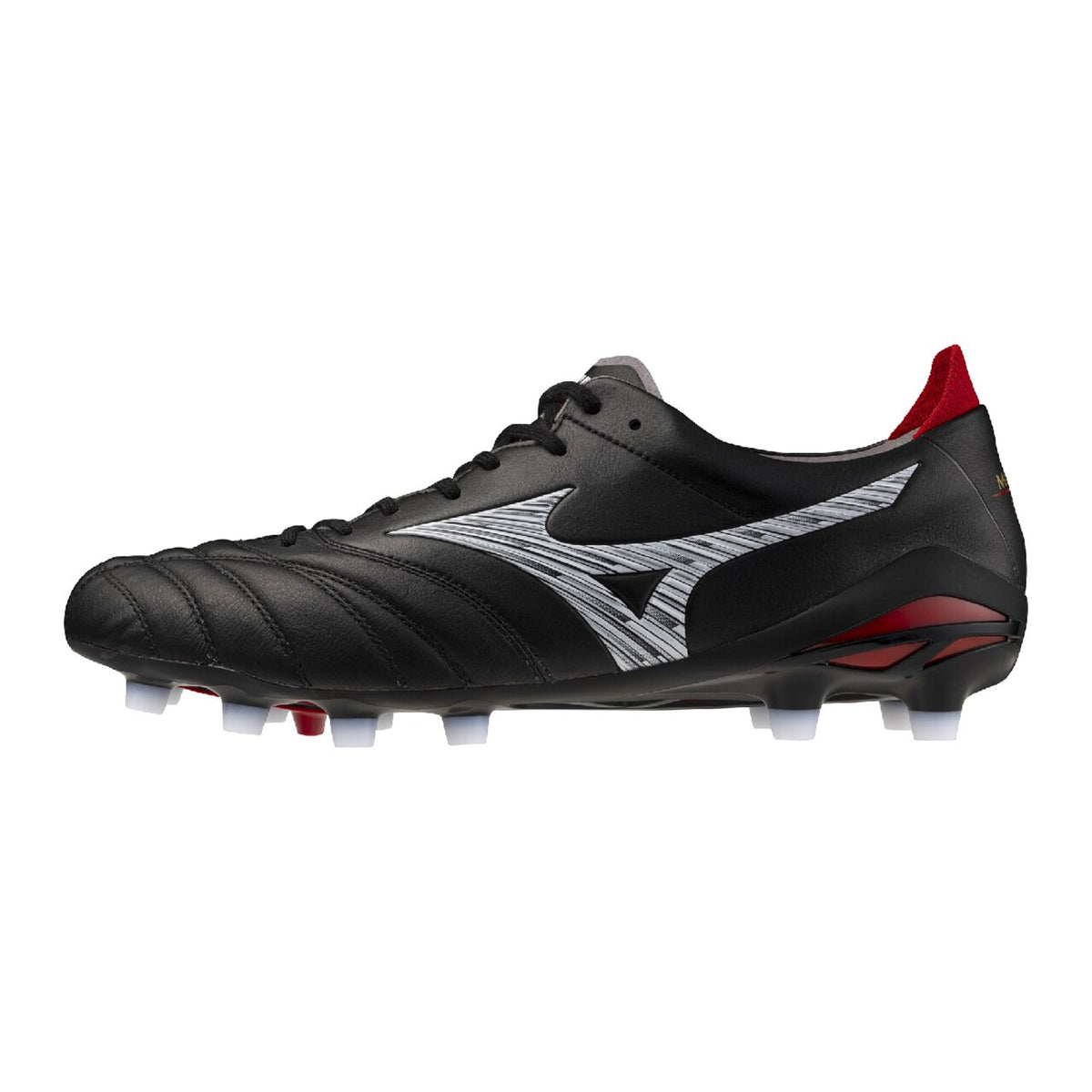【9月18日発売開始】ミズノMIZUNOモレリアネオ5JAPANP1GA268001サッカースパイク天然芝土人工芝トップモデル日本製ブラックホワイト2EMORELIAp1ga268001