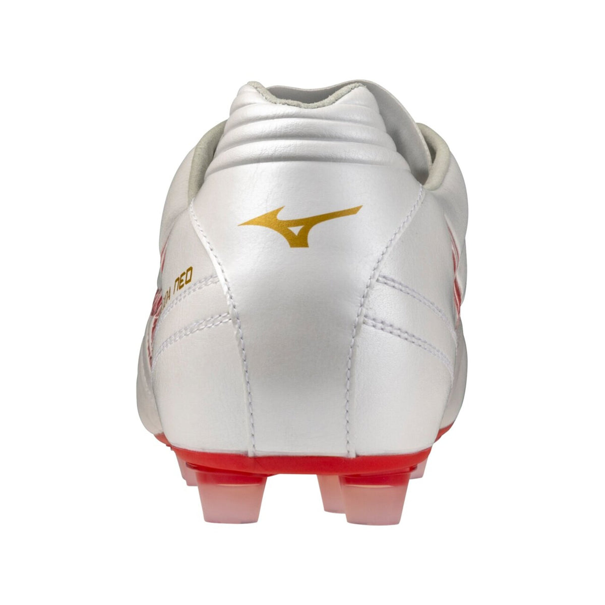【9月18日発売開始｜予約受付中】ミズノMIZUNOモナルシーダNEO3WIDEELITEサッカースパイク天然皮革ワイド3E軽量ホワイトレッド天然芝土人工芝モレリアp1ga262160
