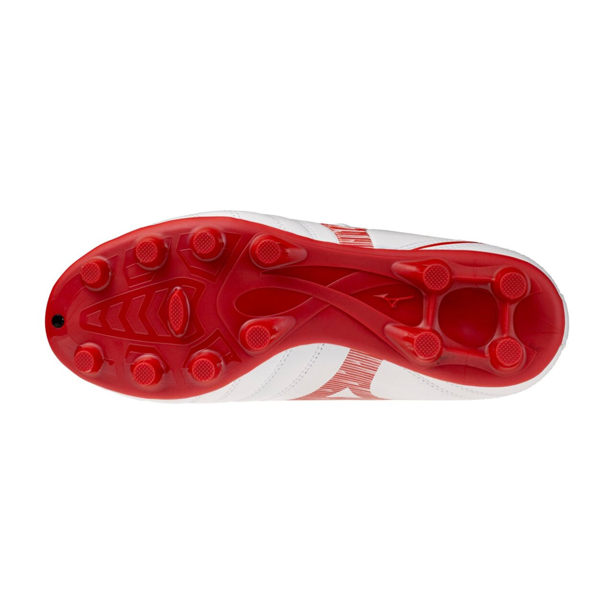 【9月18日発売開始｜予約受付中】ミズノMIZUNOモナルシーダNEO3SELECTJrジュニアサッカースパイク子供用ワイド3E人工皮革軽量ホワイトレッド天然芝土人工芝p1gb262560