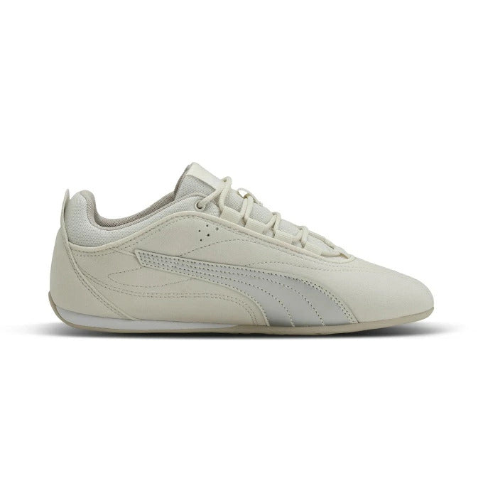 プーマPUMAレディースキャッチソレイユLCSスニーカーブラック黒薄底ローカットレースアップカジュアルシューズ靴23cm24cm25cm408873