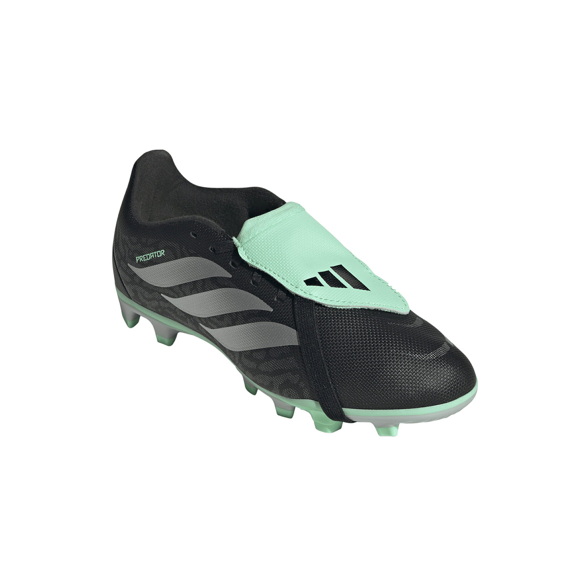 【9月22日入荷予定｜予約受付中】アディダスadidasプレデターCLUBFTFxGJKJ6727ジュニアサッカースパイクキッズ土人工芝天然芝ブラックシルバーパルスミントFINALRUSHPACKkj6727