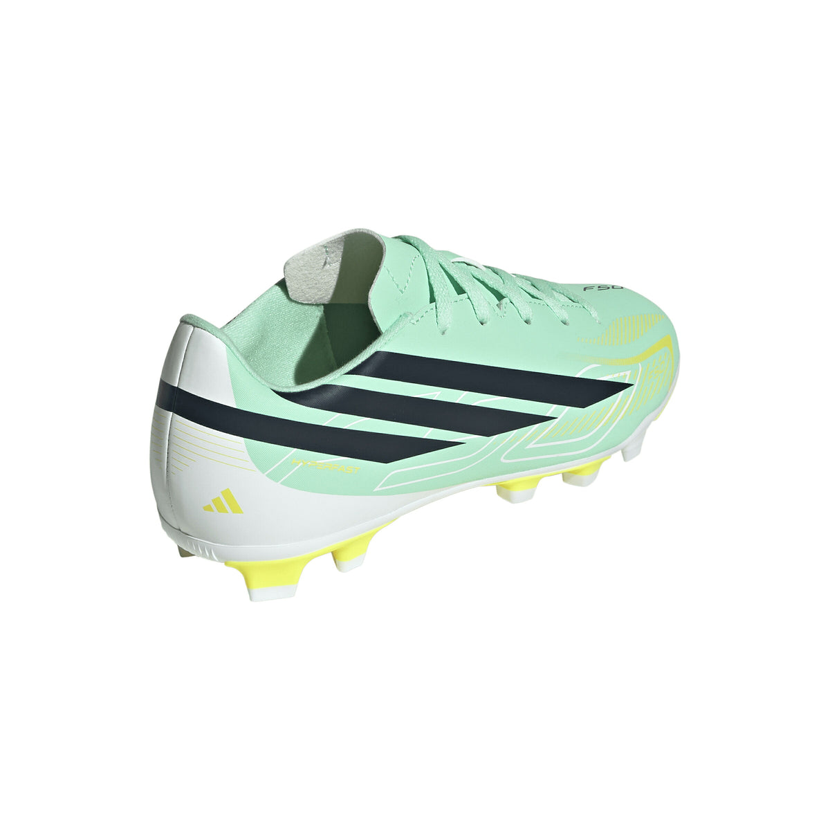 【9月22日入荷予定｜予約受付中】アディダスadidasF50HYPERFASTCLUBFxGジュニアKK1305サッカースパイクキッズ子供用土人工芝天然芝パルスミントネイビーイエローkk1305