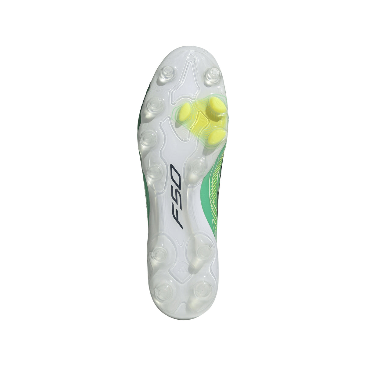 【9月22日入荷予定｜予約受付中】アディダスadidasF50HYPERFASTELITEHG/AGJAPANKK1039サッカースパイク土人工芝ハイパーファストエリートパルスミントブラックイエローkk1039