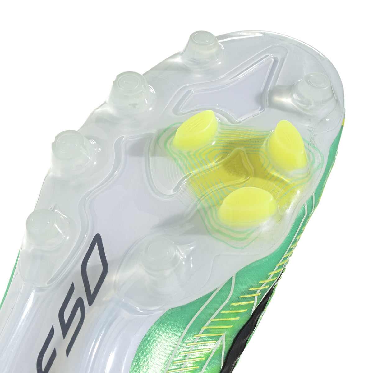 【9月22日入荷予定｜予約受付中】アディダスadidasF50HYPERFASTELITEHG/AGJAPANKK1039サッカースパイク土人工芝ハイパーファストエリートパルスミントブラックイエローkk1039